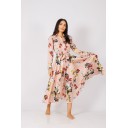 DESENLİ GÖMLEK ELBİSE BOHO LOVES ELİF MISIRLI